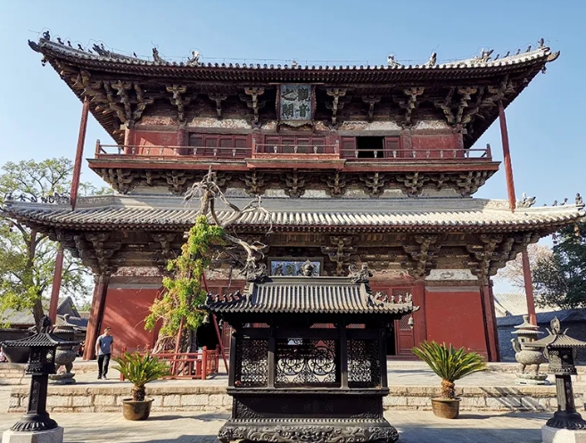 Dule Temple in Jizhou District