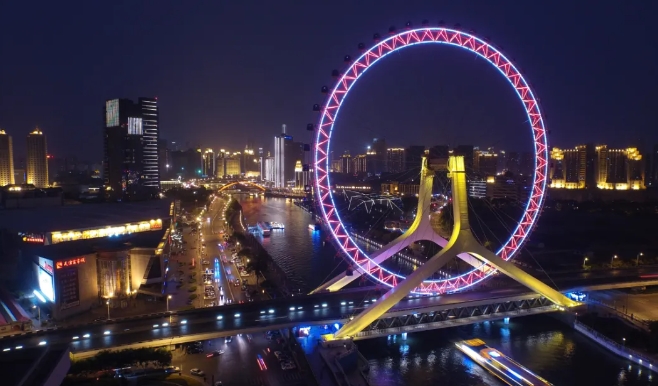 The Tianjin Eye.