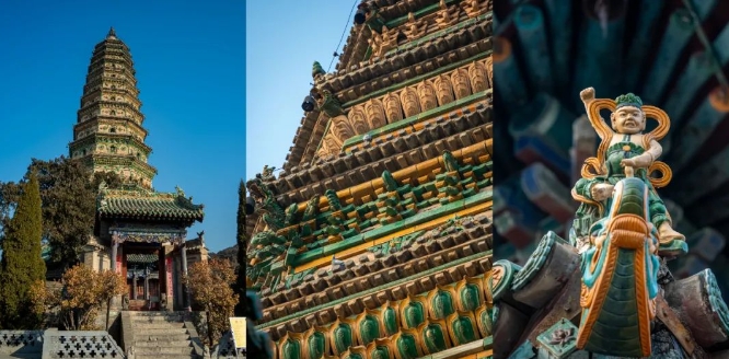 The Feihong Pagoda is the best-preserved ancient glazed pagoda in China. In 2018, it was recognized by the World Record Certification Agency as the world's tallest colorful glazed pagoda.