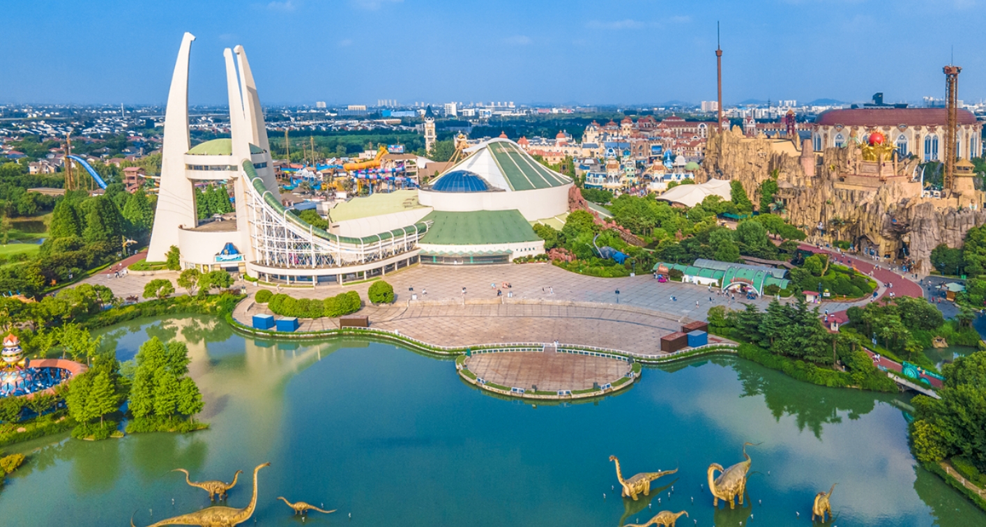 △Changzhou China Dinosaur Park.