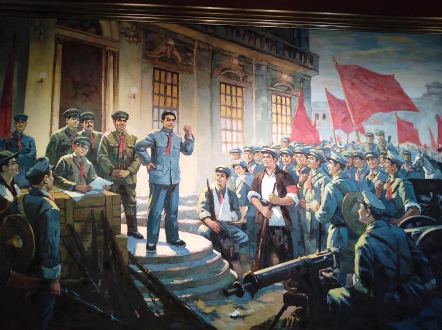 Oil painting 'Nanchang Uprising'