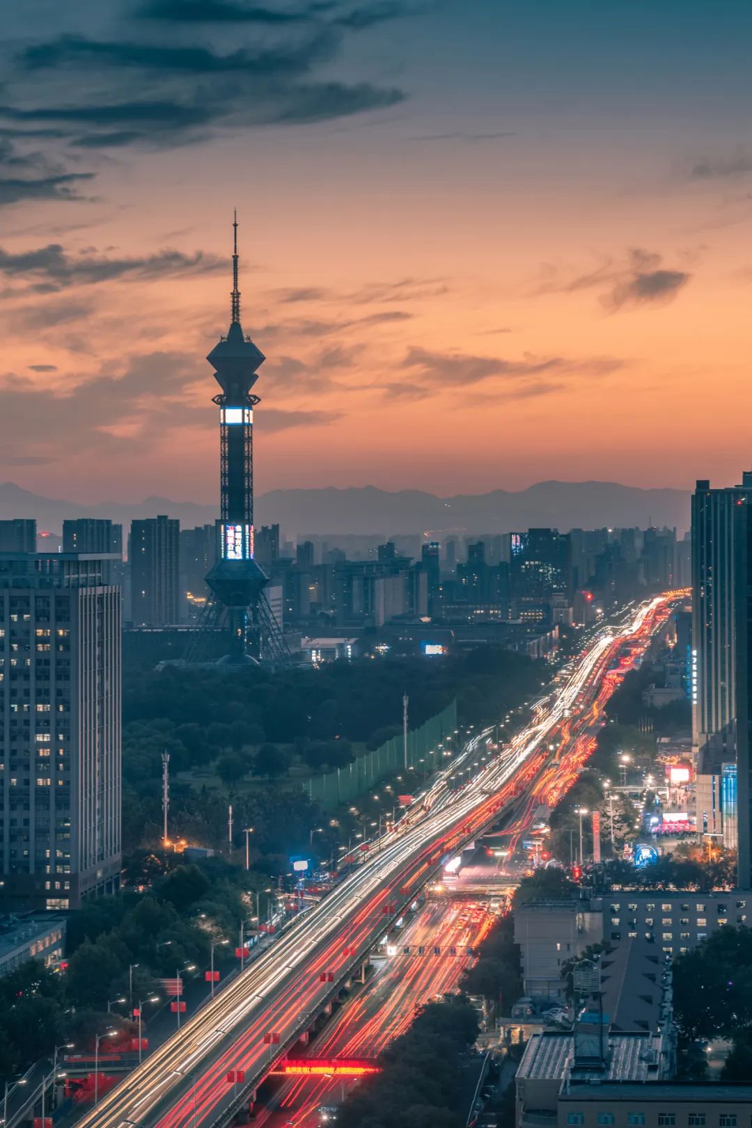 Shijiazhuang City Nightscape