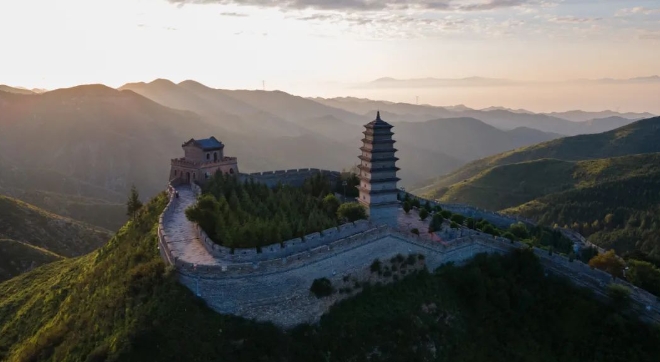 Yanmen Pass in Daixian, Shanxi, an essential Great Wall pass, has always been a strategic battleground.