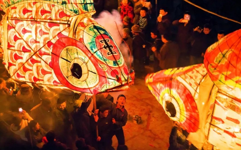 Wangmantian Fish Lantern in Shexian County, Anhui Province