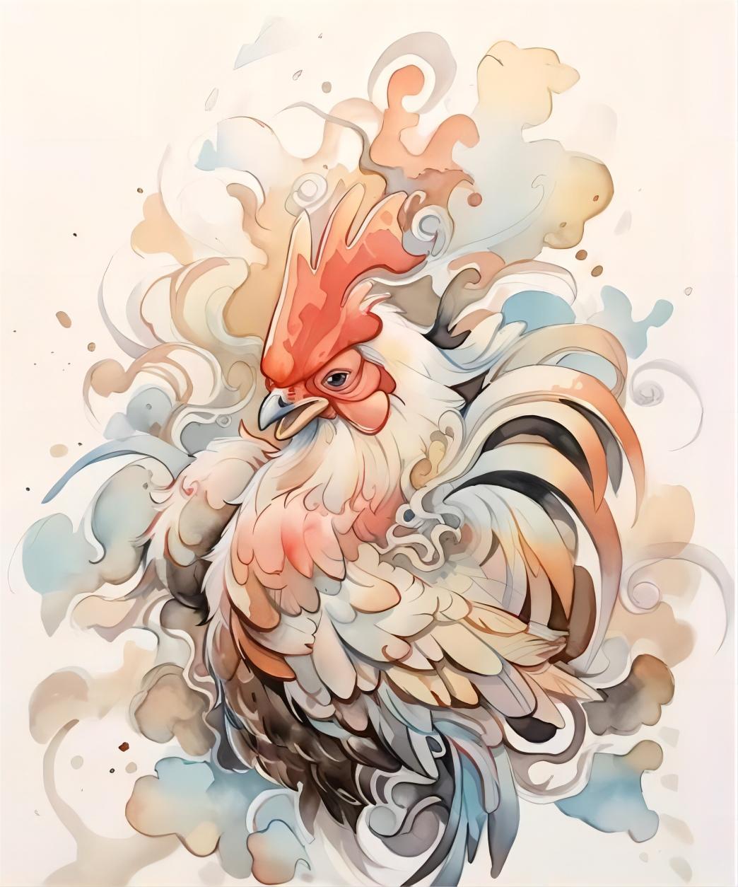 The Rooster of the Chinese Zodiac