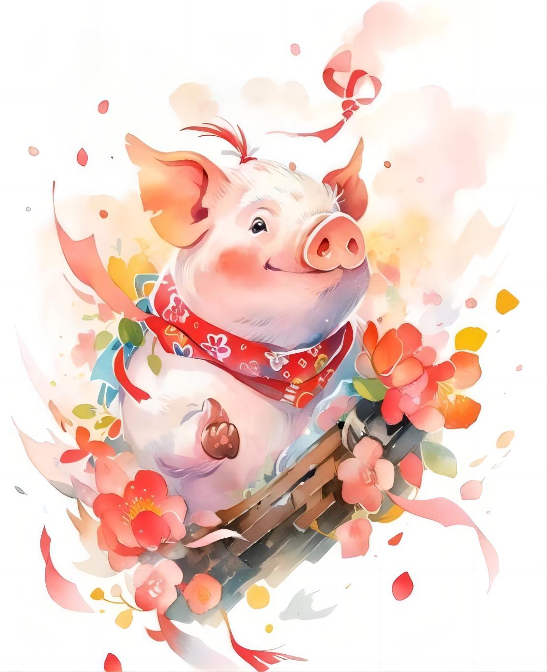 The Pig of the Chinese Zodiac