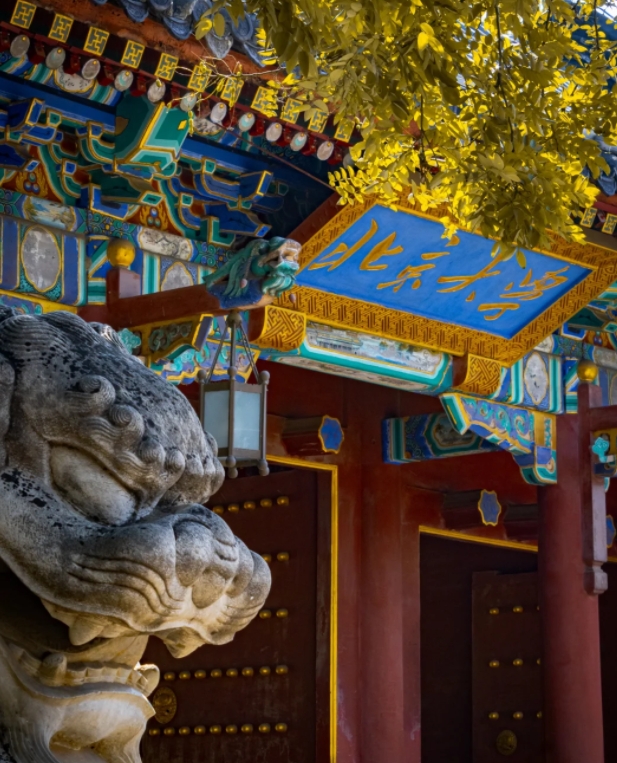 The entrance of Peking University