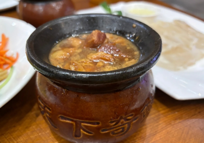 Stewed Meat in Pot