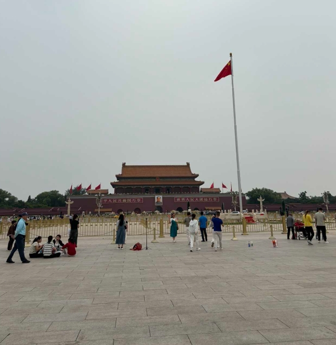 Tiananmen Square up close