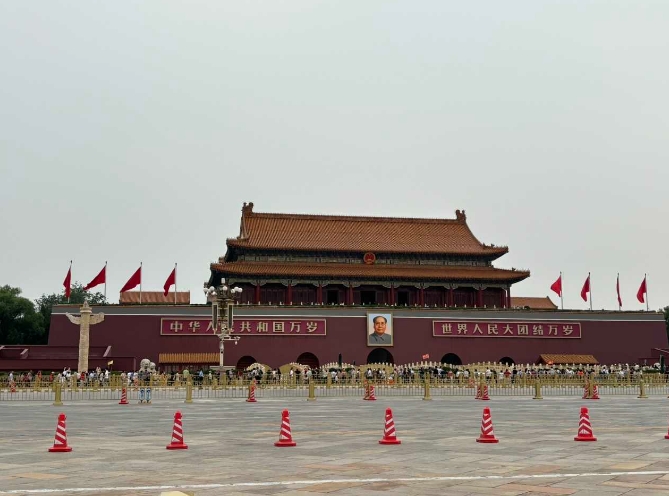 Tiananmen Square up close