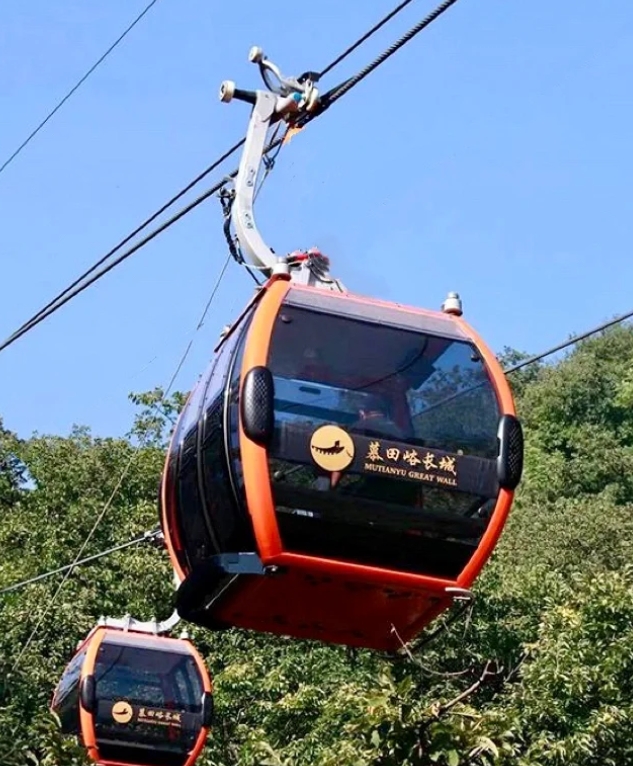 Cable car of Mutianyu Great Wall