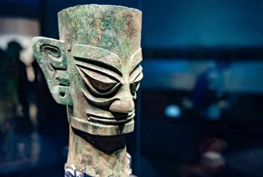 Bronze Nuo Masks from Sanxingdui Ruins, Neolithic Period