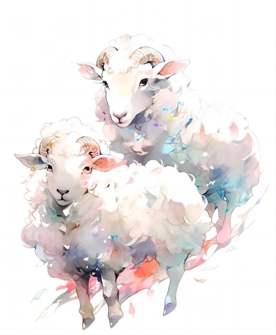 The Sheep of the Chinese Zodiac