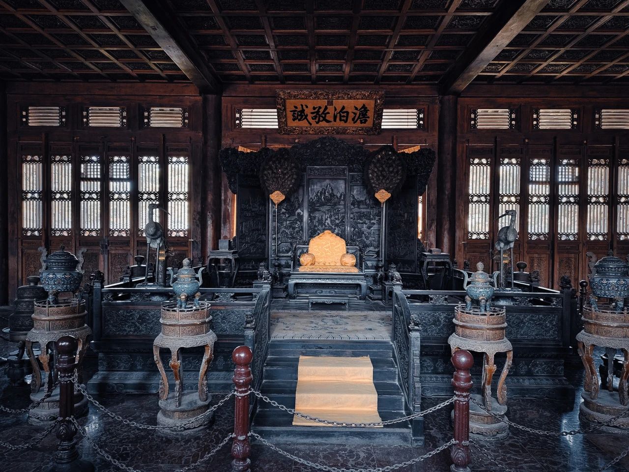 Main hall of Chengde Mountain Resort.