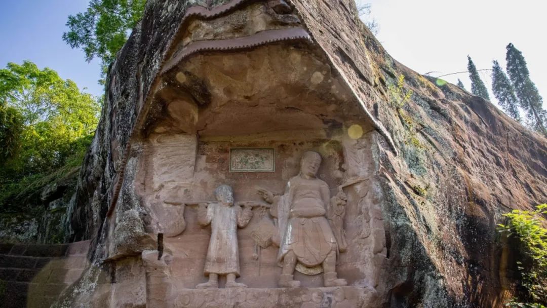 Shizhuan Mountain Niche of Monk Zhigong